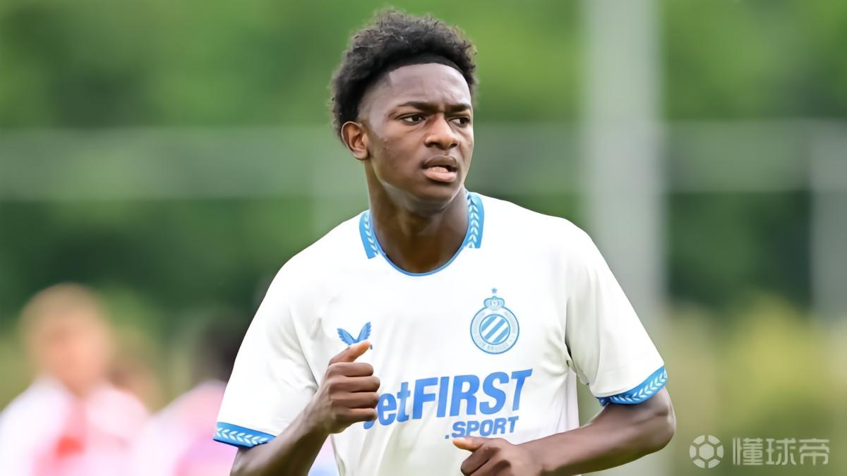 每体:巴萨对布鲁日18岁边锋比西武的兴趣已降温